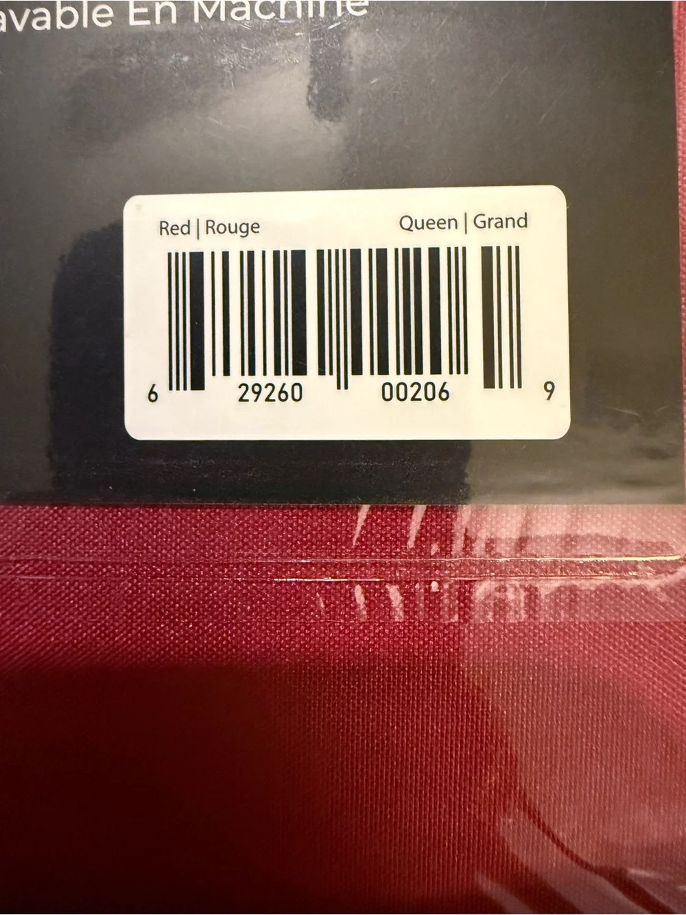 Comfy USA Allure 9000 Queen Sheet Set - Red